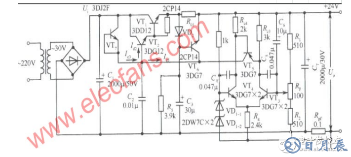 24v開關(guān)電源電路圖大全（五款模擬電路設(shè)計原理圖詳解）