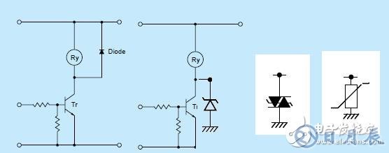 繼電器驅(qū)動電路的保護設(shè)計